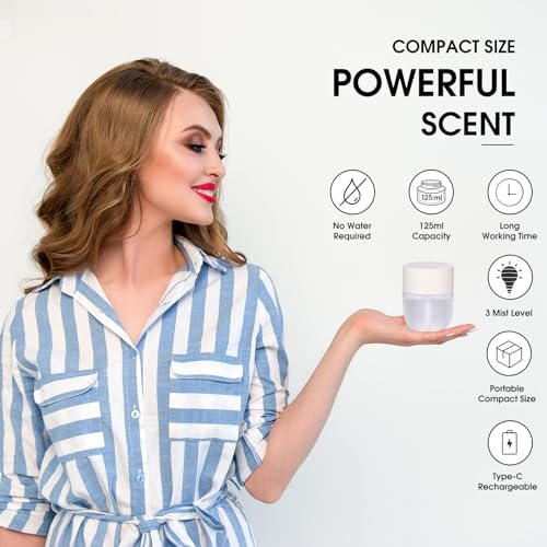 Portable Aromatherapy Diffuser with 3 Spray Modes - Image 7