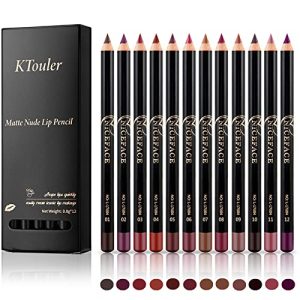 12-Piece Matte Lip Liner Set: Smooth, Waterproof, Long-Lasting