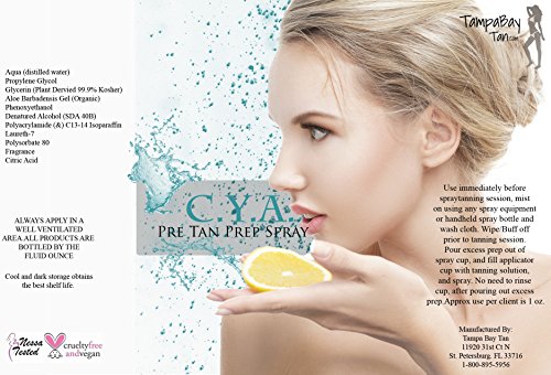 Pre-Tan Airbrush Spray Prep 4-Pack - Image 3