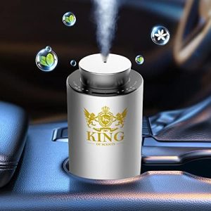 Silver Cordless Car Nebulizer for Essential Oils