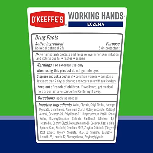O'Keeffe's Eczema Relief Hand Cream 2 oz Tube for Dry Itchy Hands Single Pack - Image 5