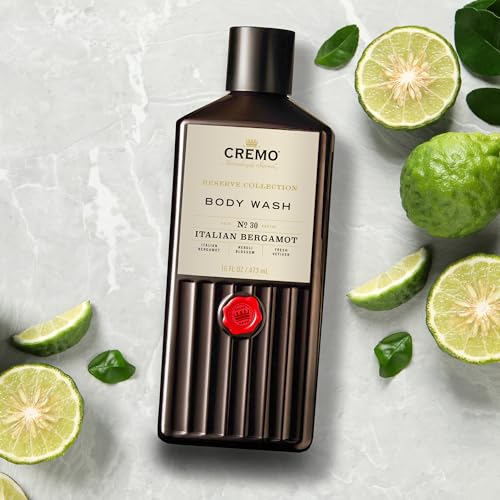 Cremo Italian Bergamot Body Wash, Men, 16 Fl Oz - Image 6