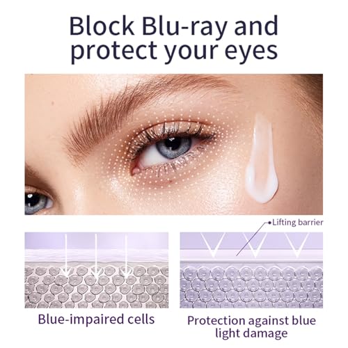 20g Eye Cream for Dark Circles with 3 Roller Applicators - Image 3