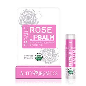 Organic Bulgarian Rose Lip Balm ? 0.16 Oz/4.5 g