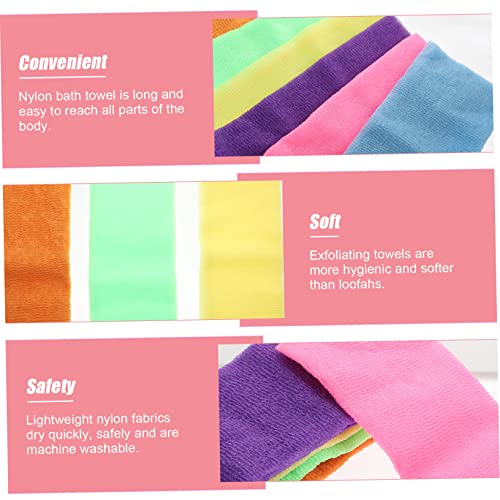 6pc Body Spa Exfoliating Shower Towel Scrubber - Image 9