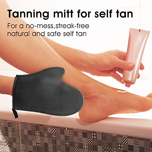 Sibba 2 Pack Self Tanning Mitt for Body/Face - Image 5