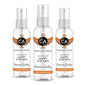 CA Perfume Men's Eau de Parfum Impression, 60ml Bottles, 3 Pack