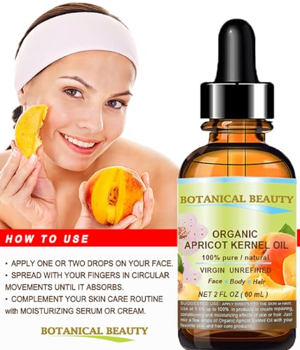 Organic Australian Apricot Kernel Oil 1 oz 30 ml Cold-Pressed Natural Moisturizer - Image 5