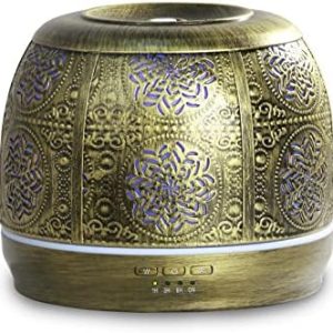 500ml Ultrasonic Aroma Diffuser with LED Mood Lights Quiet Operation