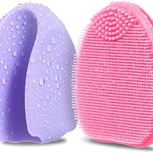 Silicone Face Scrubber for Blackhead Removal and Sensitive Skin