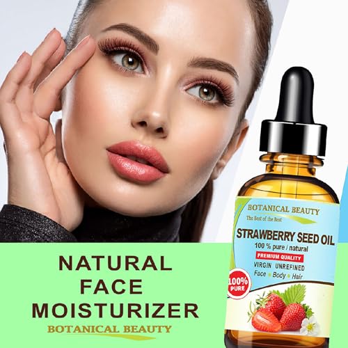 Strawberry Seed Oil ? 100% Pure Cold Pressed, 0.5 oz. - Image 4