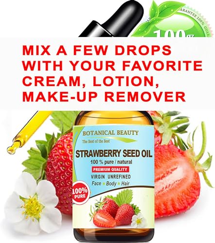 Strawberry Seed Oil ? 100% Pure Cold Pressed, 0.5 oz. - Image 6