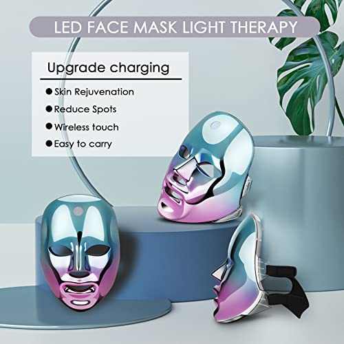 Rejuvenate Skin LED Face Mask for Anti-Aging and Acne with Adjustable Light Settings - Image 7