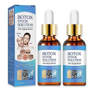 2pc Set 30ml Vitamin C Hyaluronic Acid Botox Serum For All Skin Types