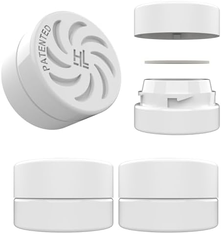 5ml White Glass Jars with Child-Resistant Lid (100)