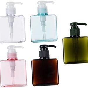 5pc Travel Pump Soap Dispenser Kit
