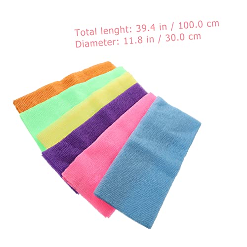 6pc Body Spa Exfoliating Shower Towel Scrubber - Image 5