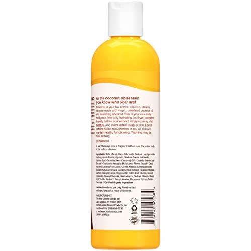 Alba Botanica Coconut Rescue Body Wash, 12 Oz - Image 2