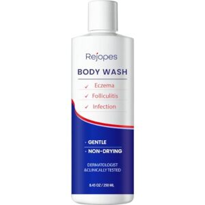Antibacterial Body Wash for Folliculitis & Eczema