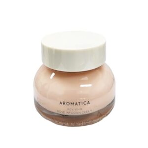 AROMATICA Rose Infusion Cream: Vegan, Anti-aging, Hydrating, 50ml