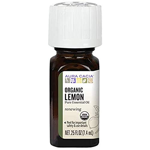 Aura Cacia Lemon Essential Oil | 7.4 ml