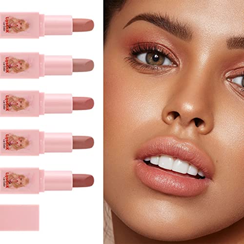 Clear Lip Liner Set with 5 Lipsticks & Balm - Image 7