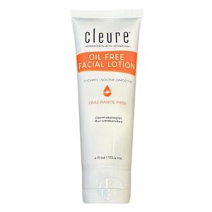 Cleure Oil-Free Moisturizer (4 oz) for Sensitive Skin