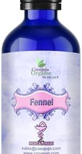 CocoJojo 10 ML Fennel Essential Oil ? 100% Pure Aromatherapy