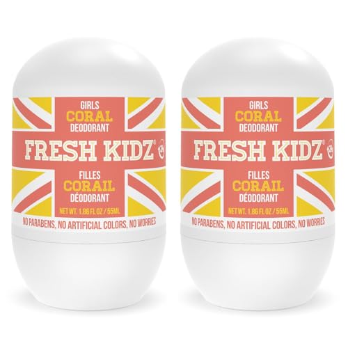 Coral Kids & Teens Aluminum-Free Deodorant Gentle 1.86 fl. oz. Coral Scent