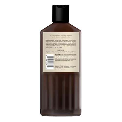 Cremo Italian Bergamot Body Wash, Men, 16 Fl Oz - Image 5