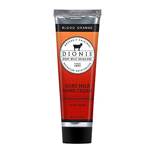 Dionis Goat Milk Hand Cream 1 oz Blood Orange Scent Cruelty-Free Moisturizer