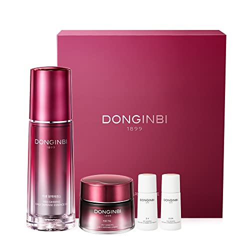 DONGINBI Red Ginseng Anti-Aging Skincare Set with Cream & Serum