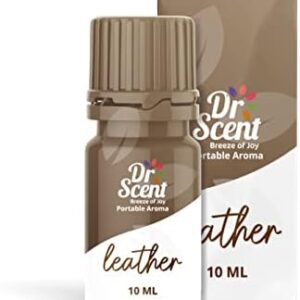 Dr Scent 10ml Portable Leather Aroma Diffuser Home Travel Stylish Design New