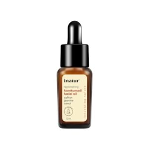 INATUR Organic Kumkumadi Facial Oil, Ayurvedic, 12 ml