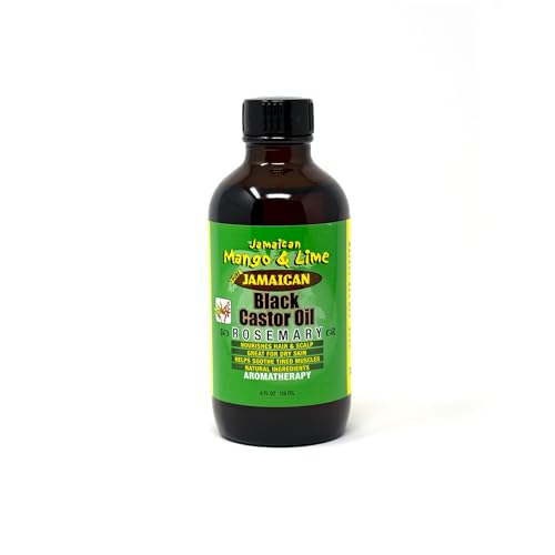 Jamaican Mango & Lime 4oz Black Castor Oil