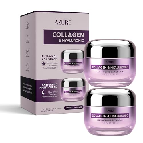 Korean Vegan Skincare Set with Hyaluronic Acid & Collagen