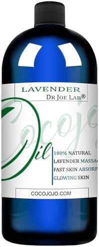 Lavender Massage Oil with Jojoba ? 32 oz ? Cocojojo