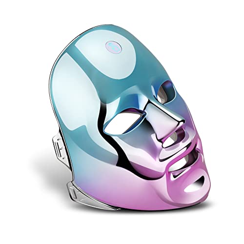 Rejuvenate Skin LED Face Mask for Anti-Aging and Acne with Adjustable Light Settings