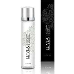 LEVEA Anti Aging Night Cream 1.7oz with Vitamin C and E for Wrinkle Repair