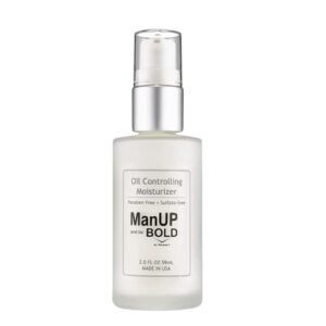 ManUP Oil Control Moisturizer 2oz for Anti-Shine Lightweight Hydration