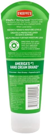 O?Keeffe?s Working Hands Cream, 3 oz Tube, Pack of 12 - Image 2