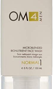 OM4 Men's 150ml Antioxidant Gel Cleanser for Oily Skin Gentle Formula