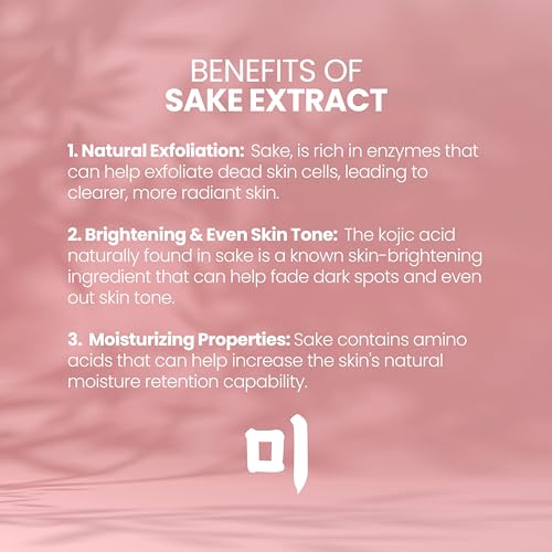 Sake Extract Organic Rice Cream Moisturizer 2oz for Deeply Hydrated Skin - Image 7
