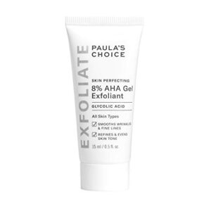 Paula?s Choice 8% AHA Gel Exfoliant, 0.5 oz Travel Size