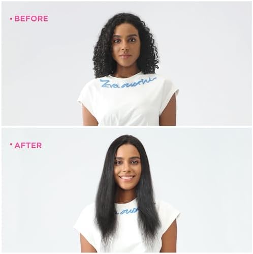 Prizm Professional Hair Straightener 1 Inch Plates Fast Heat Less Frizz 4 Temp Settings - Image 6