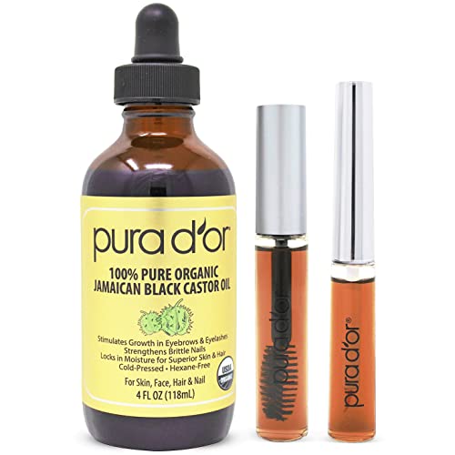 PURA D?OR Jamaican Black Castor Oil, Smoky Scent