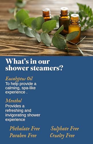 Regal Rituals Eucalyptus Shower Steamers Value Pack 15 Luxury Aromatherapy Bombs with Essential Oils - Image 2