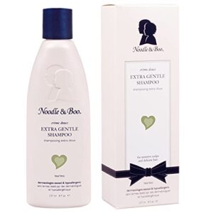 Sensitive skin baby shampoo: gentle and soothing formula.