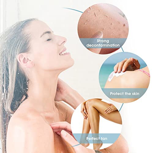 Sibba 2 Pack Self Tanning Mitt for Body/Face - Image 6