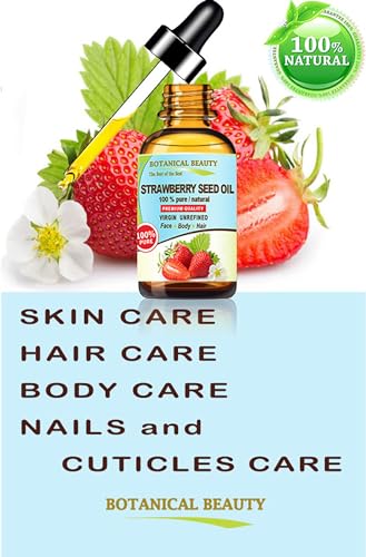 Strawberry Seed Oil ? 100% Pure Cold Pressed, 0.5 oz. - Image 3